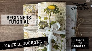 Beginners Junk Journal Tutorial Easy to Follow [upl. by Flemings]