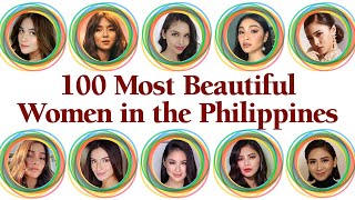 The 100 MOST BEAUTIFUL WOMEN in the PHILIPPINES for 2019 [upl. by Pasco160]