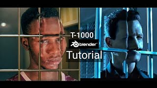 Blender vfx Course vfx T1000 Liquid metal effect in Blender 30 [upl. by Jessie]