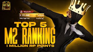 RP  M2 RANKING  TOP 5  1 MILLION😱POINT  VIP DAKU💸 [upl. by Kira3]