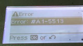 HP LaserJet MFP M436n display error code A15513 checked part 01 [upl. by Serg]