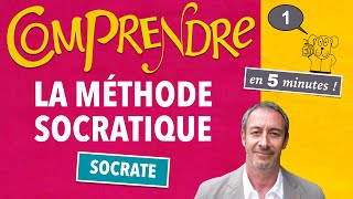 ClaP 1 — La MÉTHODE SOCRATIQUE en 5 minutes  Bac philo  Socrate [upl. by Sirret]