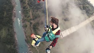 WORLDS FIRST 700 ft TANDEM ROPE SWING [upl. by Suilienroc]