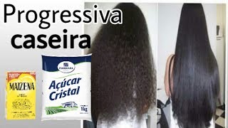 PROGRESSIVA CASEIRA COM AÇÚCAR E MAIZENA [upl. by Colleen]