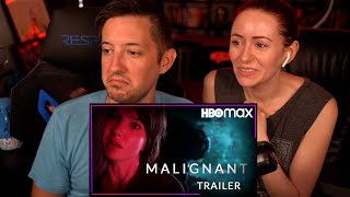 MALIGNANT  Official Trailer Reaction [upl. by Airdnat51]