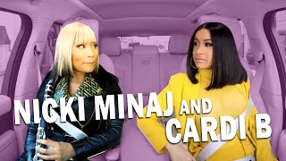 Nicki Minaj and Cardi B Carpool Karaoke [upl. by Kaleena]