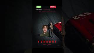 FERRARI  MOVIE REVIEW movie [upl. by Neillij792]