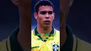 Ronaldo Nazario Played with the name Ronaldinho 🗣 soccertruth ronaldonazario ronaldinho [upl. by Yllim]