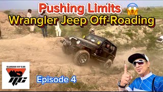 Wrangler Jeep OffRoading 😱  Epic OffRoad Experience 🛠️  Jeep Adventure 🔥  4x4 ✅  Stuck In Mud [upl. by Lamonica]