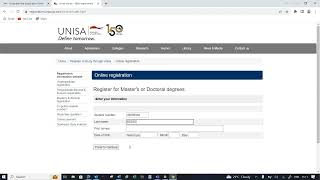 Step by step guide for Masters amp Doctoral registration process [upl. by Rosenzweig288]