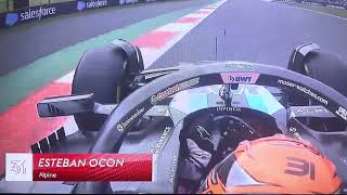 Onboard Esteban Ocon AMAZING PU SOUND Alpine FP3 MEXICO GP🇲🇽 2024 [upl. by Andrews]