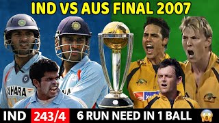 INDIA VS AUSTRALIA 3RD ODI 2007  FULL MATCH HIGHLIGHTS  MOST THRILLING MATCH EVER 😱🔥 [upl. by Anoy]