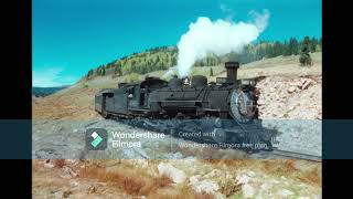 CumbresampTolTec Scenic RailRoad no 489 Reading 6 chime whistle SFX [upl. by Resay]