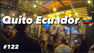 Ecuador Quito Night Life Night Club amp Bar  Quito Popular Plaza Foch Area   Quito Restaurants [upl. by Rimisac48]