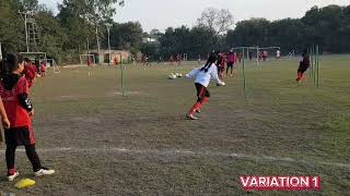 Football Passing Drill  Warm Up Passing Drill Soccer  Speed Agility Quickness Drill [upl. by Bedelia]