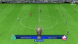 Sporting Lisbon vs LOSC Lille UEFA Champions League 2024 [upl. by Naesyar]