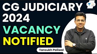 Chhattisgarh Civil Judge Vacancy Notified 2024  Chhattisgarh Judge  Linking Laws [upl. by Branen]