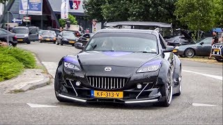 Mazda RX8 Wankel Rotary sounds 2rotor [upl. by Ilocin]