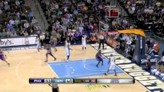 Jason Richardson TwoHanded AlleyOop Dunk Against the Nuggets November 28 2010 [upl. by Lainey456]