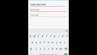 Android Datepicker [upl. by Hairehcaz]