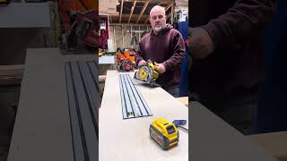 Milwaukee vs dewalt track saw comparison  VCGConstruction [upl. by Tristram]