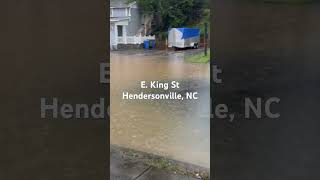 Hendersonville NC flooding [upl. by Ashraf914]