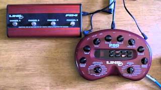 Line 6 POD 20 Demo [upl. by Akinnor]