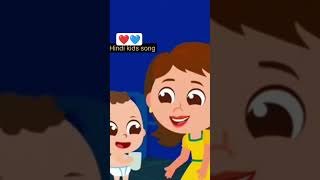 Chanda mama door ke  Hindi kids song shorts [upl. by Golliner]