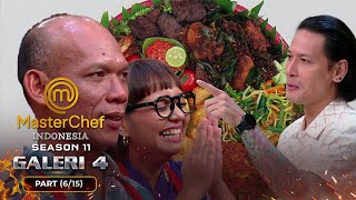 CHEF JUNA MARAH Pak Usman Kunci Keberhasilan Tim Merah  Galeri 4 615  MASTERCHEF INDONESIA [upl. by Ydwor]