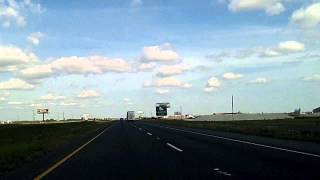 Houston to New Orleans at 2500 Miles Per Hour Time Lapse Drive Interstate 10 [upl. by Golub]