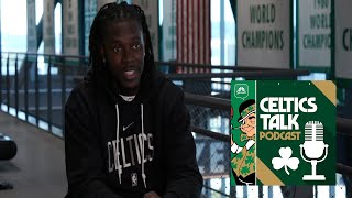 Holiday Edition Celtics gush excitement as Jrue is introduced  Celtics Talk [upl. by Gillan886]