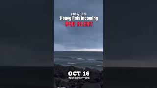 oct 16 heavy rain🌧🌧 be safe ❌ [upl. by Anyel]