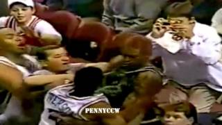 Allen Iverson Fights with Dennis Rodman 1996 [upl. by Hachmann280]