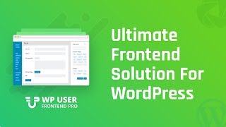 How To install amp Setup WP User Frontend [upl. by Ontine]