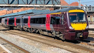 Cross Country 170107 At Doncaster From Kilmarnock Bonnyton Depot To Tyseley TMD [upl. by Sairtemed]