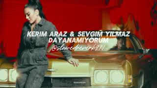 KERİM ARAZ amp SEVGİM YILMAZ  DAYANAMIYORUM SLOWED  REVERB [upl. by Stacie225]