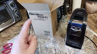 1157 Hamilton Beach 76606ZA Can Opener vs Cuisinart comparison mechanism in depth look how it works [upl. by Thomajan]