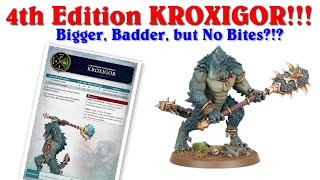 New 4th Edition KROXIGOR Warscroll Revealed [upl. by Sergias641]