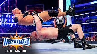 Brock Lesnar vs Goldberg at WrestleMania 33 wwe2k24 [upl. by Steven]