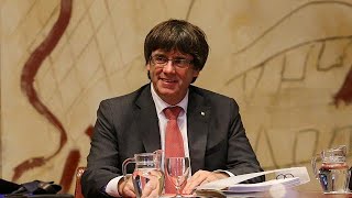 LIVE Machtkampf um Katalonien  Puigdemont ruft keine Neuwahlen aus [upl. by Gilletta180]