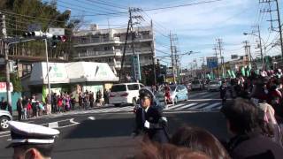 第87回 箱根駅伝・往路２区（201112 横浜市戸塚区平戸） [upl. by Sutherland]