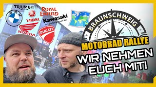 Der MEISTER nimmt euch MIT motovlog • Braunschweig Motorradrallye 2024 • Popko das Motorradhaus [upl. by Akino]