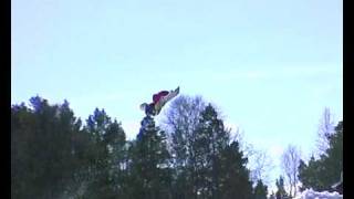 Marcus Kleveland 9 year old snowboarder 20082009 Bigjump [upl. by Eanrahc]