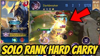 ZANIS SOLO RANK FULL DAMAGE MASSACRE  AoV  傳說對決  RoV  Liên Quân Mobile [upl. by Notnyw334]