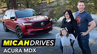 2022 Acura MDX  Premium Family SUV Review [upl. by Silvia902]