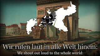 quotIch bin ein Preuße kennt ihr meine Farbenquot  National Anthem of Prussia Preußenlied [upl. by Maretz791]