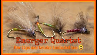 Emerger Quartet few tips and tricks included too [upl. by Poirer]