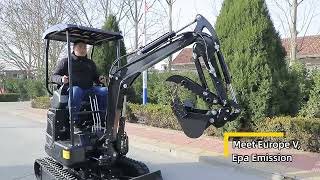 Aocheng Mini Excavator 17 Ton [upl. by Tybie]