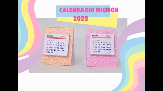 Calendario Mignon DIY✅️ Gratuito [upl. by Kassandra]