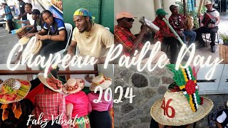 CHAPEAU PAILLE DAY 2024  DRUMMERS  JING PING  DOMINICA  VLOG fabzvibration [upl. by Litsyrk]